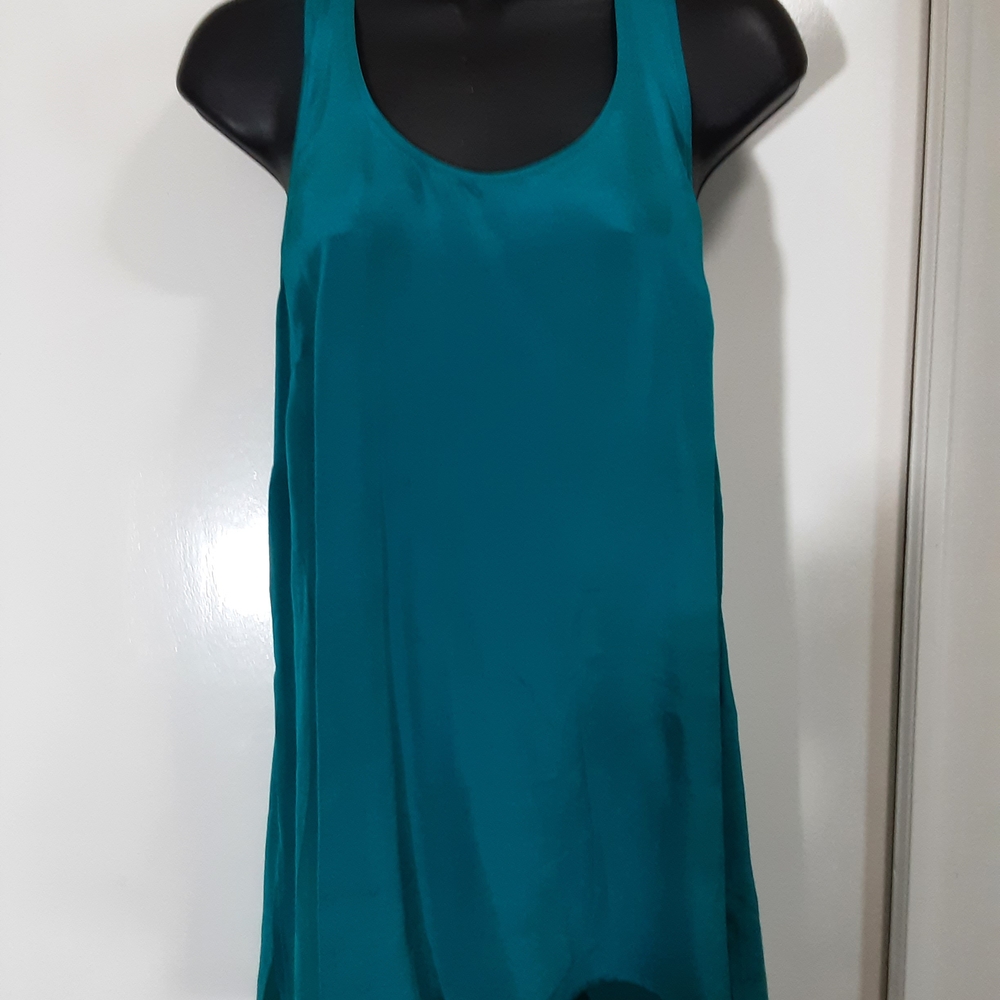 Teal Sleeveless Top